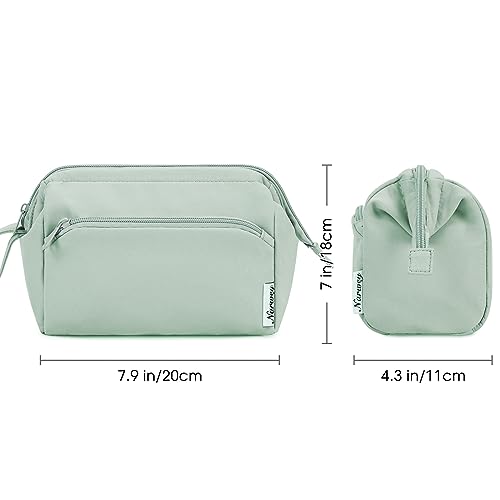 Narwey 5201 Large Women Makeup Bag Wide-Open Make Up Bag Travel Cosmetic Organizer Toiletry Bag thumb #4