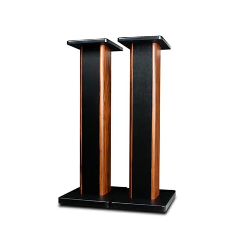 Support d'enceintes grain de bois AV ShelfWood pour sublimer votre studio de musique