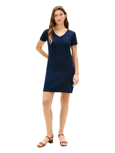 slim fit dress slacks TOMMY HILFIGER Slim Fit Long-Sleeve Polo Dress – HIPPO US Brands main image 0