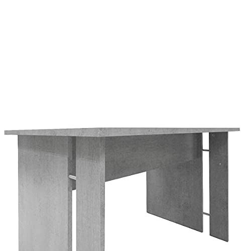 Dmora Scrivania Lineare Moderna, Cm 120 X 78 X