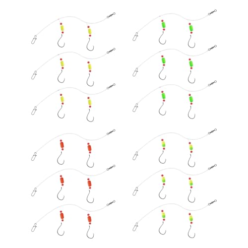 Set de 3 líderes de pesca para agua salada alta resistencia miniatura 4