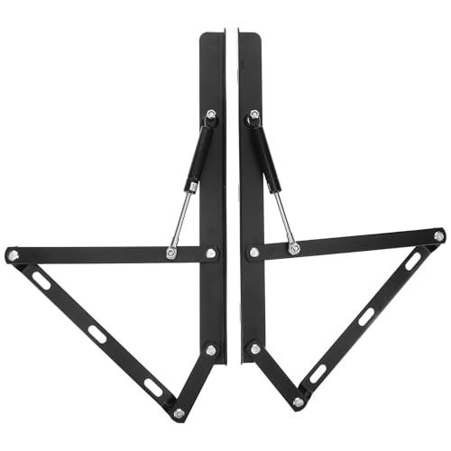 HOMOBABE Hydraulische Stützstange für Doppelbett mit Verstellbarem Gasdruck Legierungsmaterial Moderner Bettlift für Komfortable Schlafposition und Stauraum unter Tatami Bett