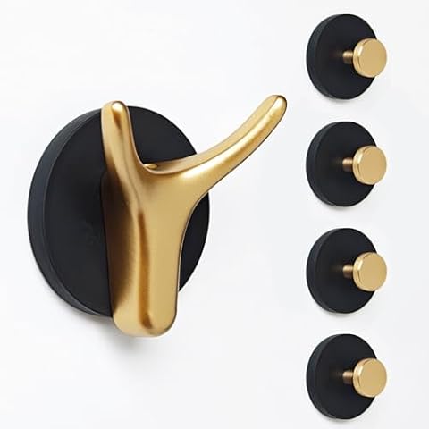 Magnetic Key Holder & Coat Hook, Door Hook for Wreath, Strong Magnetic Hooks for Cruise Cabins, Metal Door, Refrigerator, Cabinet, Whiteboard, Locker, and Iron Shelve, 5 Pack Cover