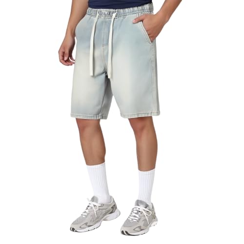 Men's Jeans Classic Straight Fit Stretch Denim Comfortable Casual Pants with Pockets Durable Everyday Wear