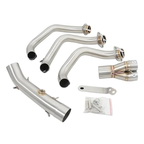 排気管 Compatible With Yamaha For MT09 For XSR900 対応 バイク用マフラー 排気管 取り外し可能 バイク用アクセサリー バイク用排気管