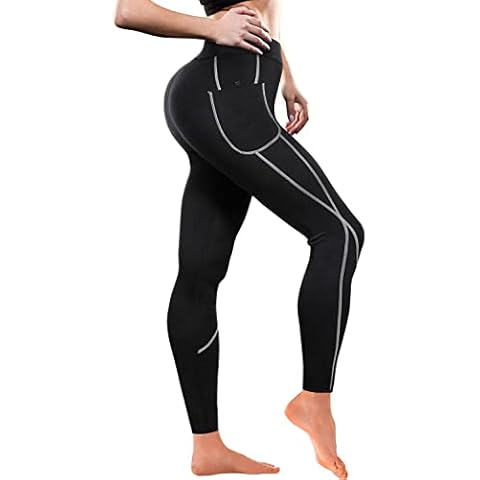 TrainingGirl Women Neoprene Sauna Leggings Cover
