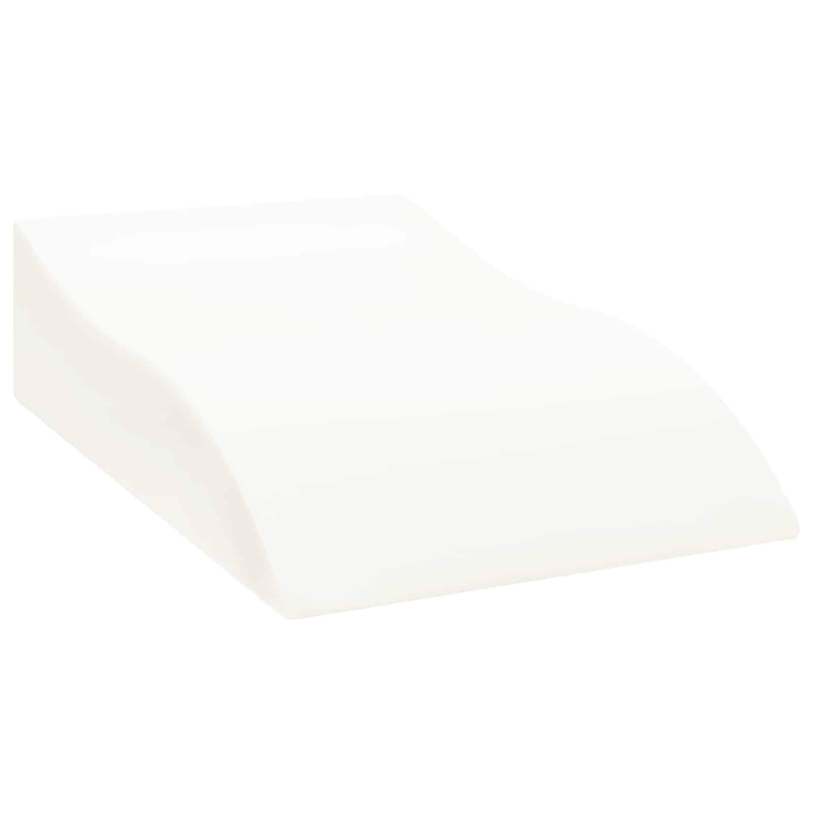 Fengshui Poduszka na nogi biała 68 x 40 x 18 cm ergonomiczna poduszka
