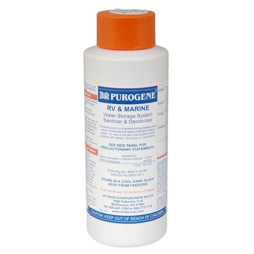 BayTec - 32oz Purogene Drinking Water Treatment and Sanitizer for Storage Systems, Long-Term Drinking Water Storage