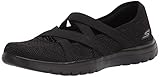 Skechers Womens Mary Jane Flat, Black ,5.5 medium US