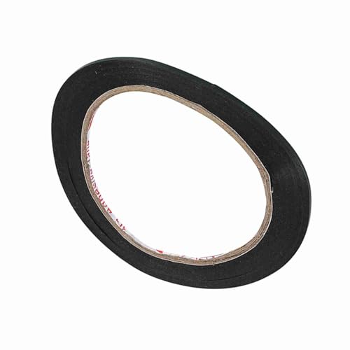 Marhynchus 10M 2mm Black Strong Sticky Double Sided Foam Tape Roll for Repairing Cellphone, Blackboard
