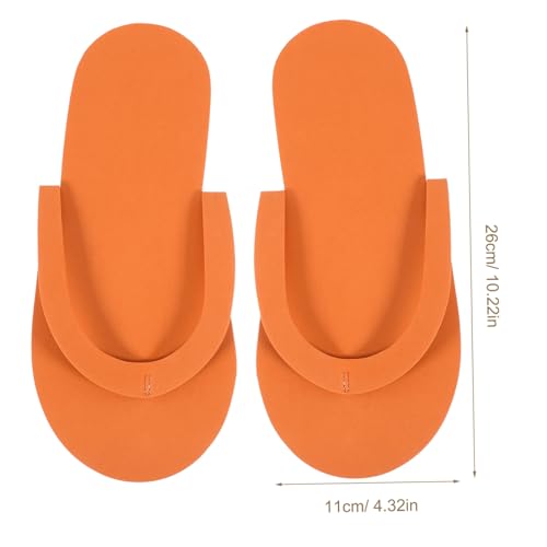 BESPORTBLE 24pairs Eva Foam Pedicure Slippers Disposable Flip-flops Spa Sandals for Guests Home2