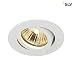 Produktbild SLV NEW TRIA 68 Leuchte Indoor-Lampe Aluminium Weiß Lampe innen, Innen-Lampe