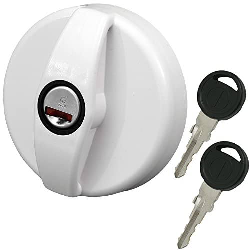 Pro-Styling - Tapa para depósito de agua, agua potable, caravana, caravana, STS, con sistema de ventilación, diámetro exterior 77 mm, diámetro interior 64 mm, directiva KTW para agua potable