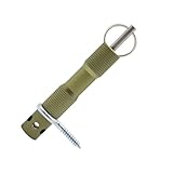 QUXVUIS Camping Verteidigungsalarm, einfache Einrichtung für mehr Sicherheit, Schutz aus Aluminiumlegierung, Vibrationsauslösung, selbstsicher, solide Konstruktion