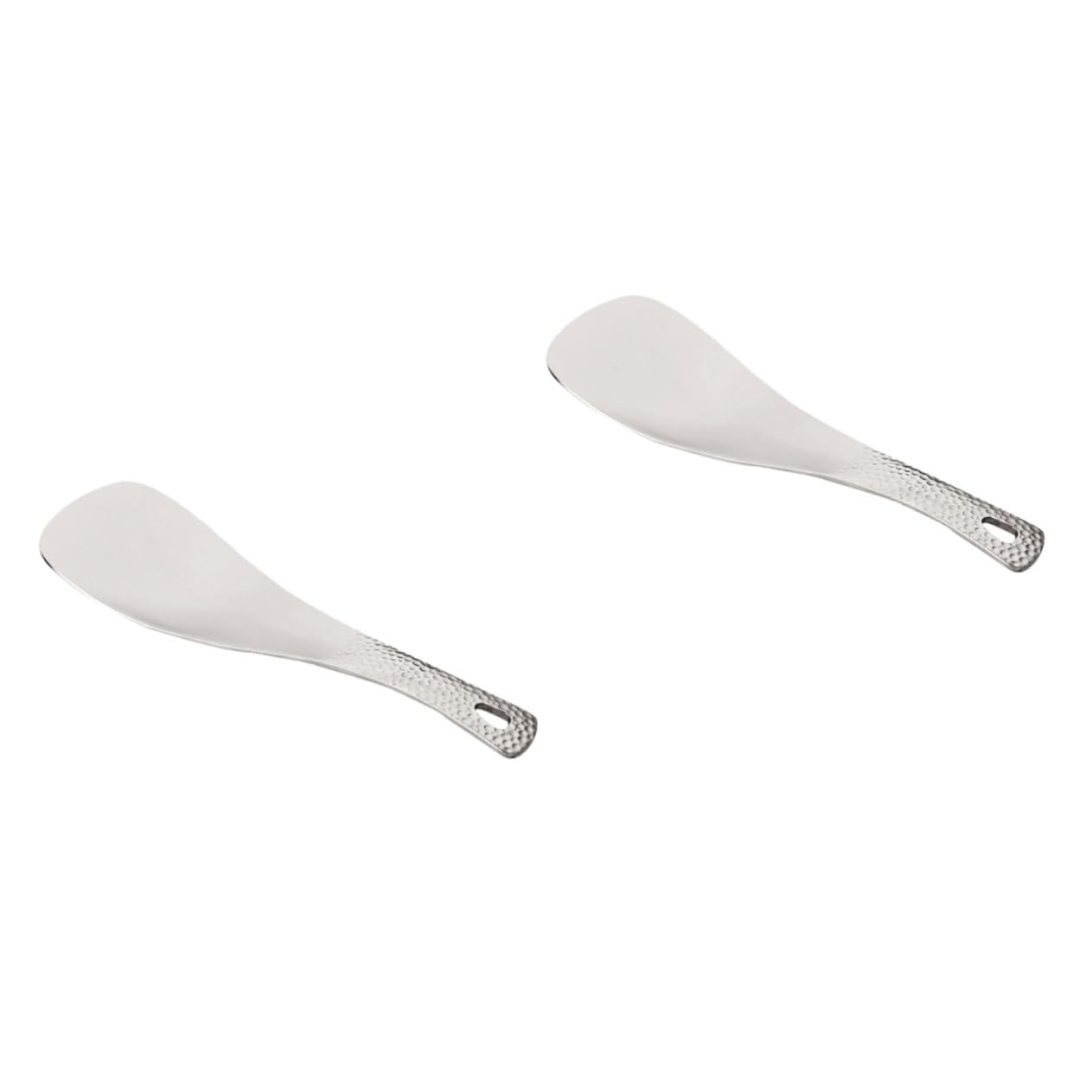 BESTonZON 2 Stück Löffel für Camping Outdoor Leichter Rostfreier Besteck für Rucksackreisen Kompakte Langlebige Küchenutensilien für Picknick und Grill