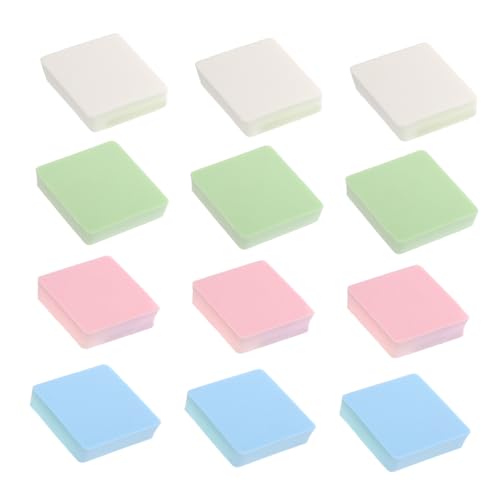 SAFIGLE 12pcs Makeup Face for Powder Portable Face Multi-function Makeup Set Supply