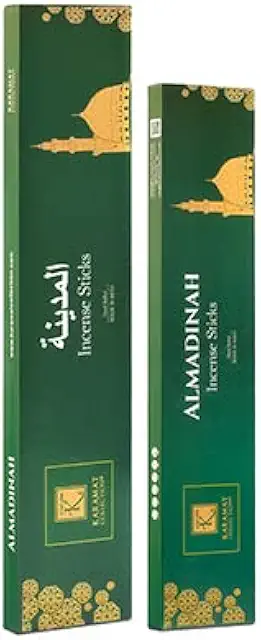 Bâtons d'Encens Oud AL Madinah - 15 Bâtonnets (1h Combustion)