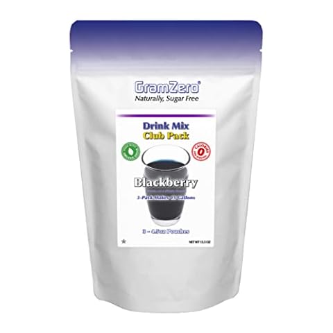 GramZero Blackberry Sugar Free Drink Mix Cover