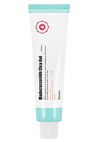 Madecassoside Cica Gel (Tube) 3.38 fl oz (100ml)-Centella Asiatica and Madecassoside gel cream for Sensitive, Intensive soothing, deep moisture