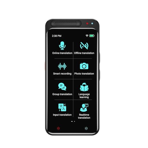 Traducteur intelligent portable voyagez sans limites avec traduction hors ligne 134 langues
