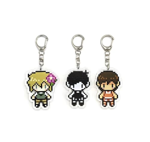 EBTY DREAMS Inc. - Set of 3 Omori Acrylic Keychain Kel Basil v1