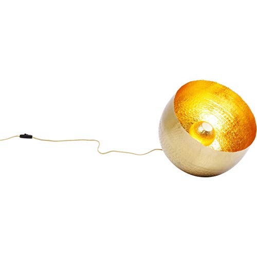 Kare Design Bodenleuchte Apollon, Gold, 35cm Durchmesser, Bodenlampe,...