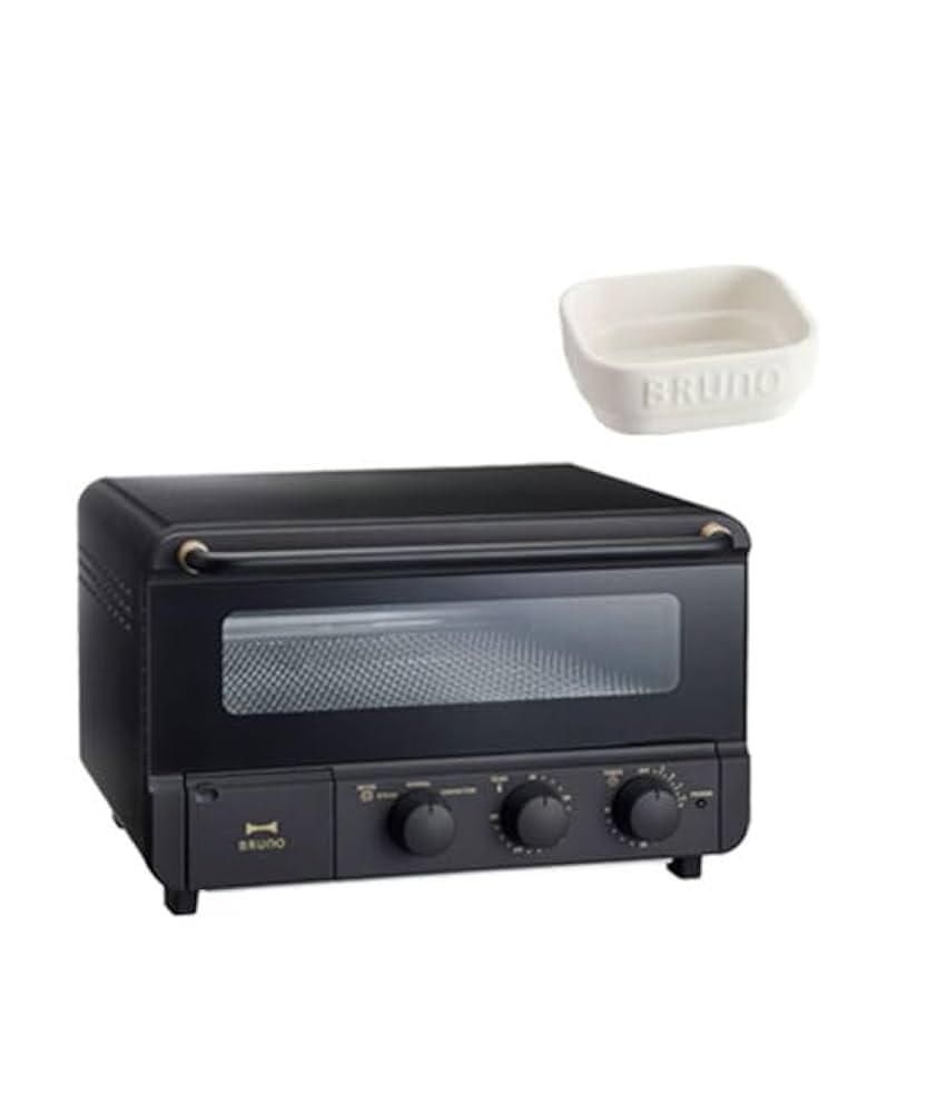 BRUNO ブラックオーブン BOE067-BK スチーム＆ベイク トースター BOE067-BK ＜BRUNO ブルーノ