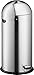 Produktbild Helit H2405400 - Push-Tretabfallbehälter "the step dome" 52L, Edelstahl