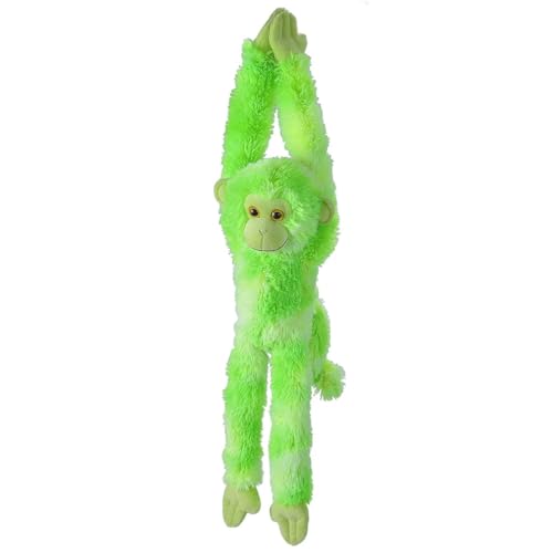 Mono de peluche colgante verde de 56 cm lavable y seguro