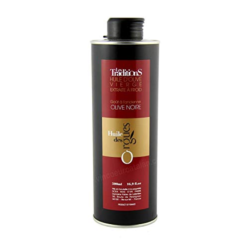 Huile d'olive des Orgues - Fruité Noire 0.50L