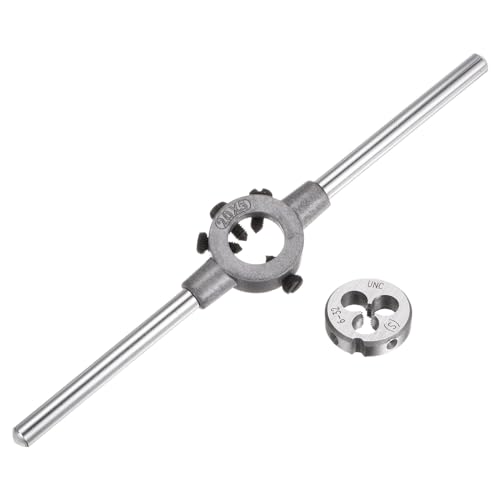 Troquel redondo 6-32 UNC con soporte de 20 mm para roscado y ajuste preciso 2