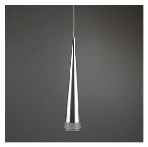 Éclairage industriel EPIFANIA suspension conique en aluminium mat