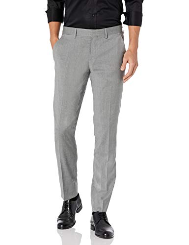 J.Lindeberg Men's Italian Wool Pant, Bison, 48