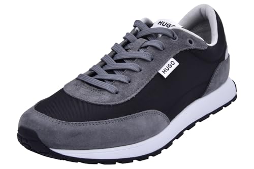 HUGO Men's Icelin Mix Material Running Sneakers