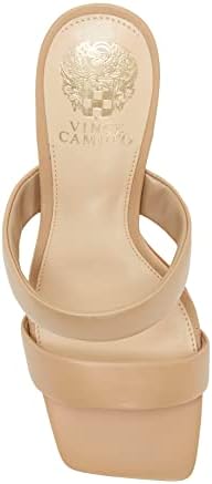 Vince Camuto Women's Footwear Women's Aslee Square Toe Dress Sandal Heeled, Tortilla, 8 | Image 4