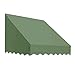 Awntech 3-Feet San Francisco Window/Entry Awning, 44 by 24-Inch, Burgundy/Forest Green/Tan