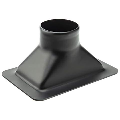 Hardware & Outdoor 7022 Single Hole Brake Duct for 3 Inch Duct Hose Cover