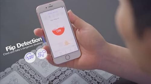 AKOi Sistema de alarme de cuidados com o bebê em tempo real, sensor de monitoramento do bebê, monito