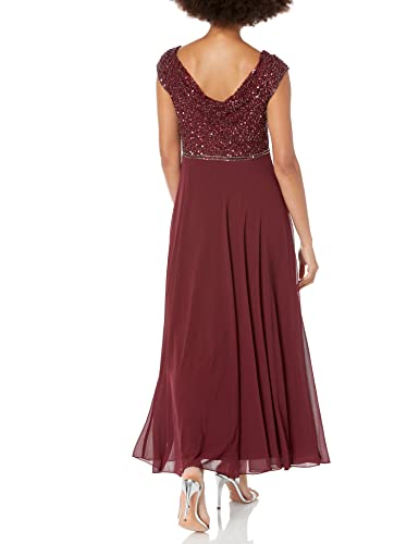 Image of J Kara Women's Beaded Empire Waist Gown