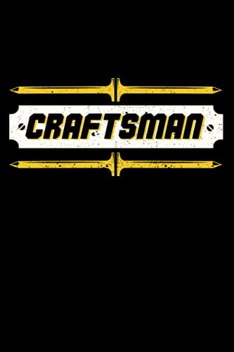 Craftsman Funny Mechanic Handyman Nails Hobby Tinkerer Work: Home Improvement Gifts Handyman Diy House | Dot Grid Journal, Notebook or Organizer | ... book, Scheduler, Task Checklist | 6x9 Inches image 2