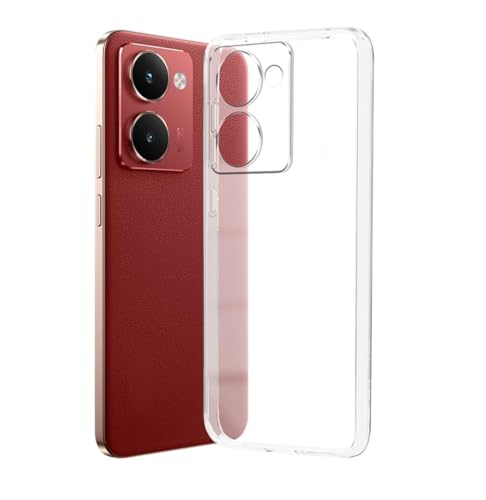 Image of COVERBLACK Flexible Rubber Case Back Cover for Compatible Model with Realme RMX5030 / P3 Ultra 5G - Transparent