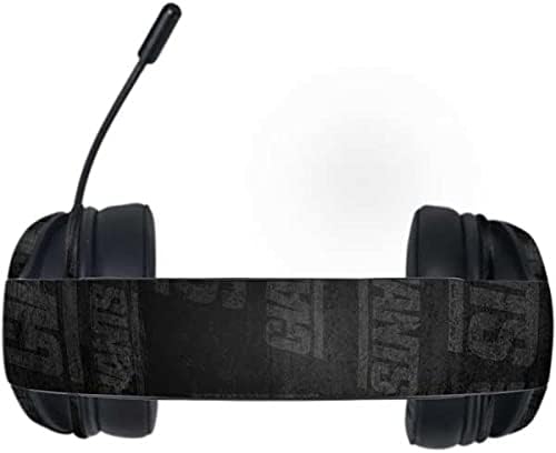 Skinit Decal Skin Compatible with Razer Kraken X Gaming Headset - Officially Licensed NFL New York Giants Black & White Design