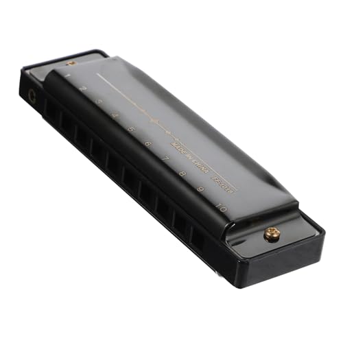 Yardwe Harmonica for Beginners Key of Musical Instrument Portable Blues Harmonica for Easy to Play Durable Design present for Music Lovers