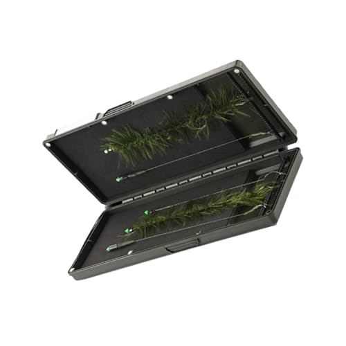 ポータブル釣り具収納ケースマグネット開閉タックルボックスコンパートメント釣り糸コンパートメントケース