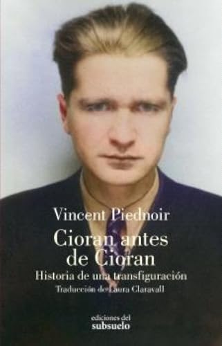 Portada de Cioran antes de Cioran
