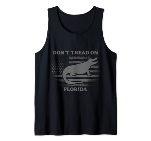 No pises el gobernador de Florida Ron DeSantis Camiseta sin Mangas