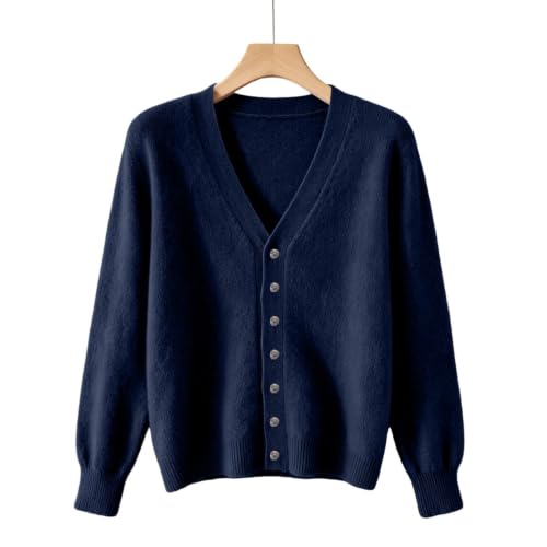 Cardigan Sweaters for Women V Neck Long Sleeve Knit Cardigans Shrug - image 5