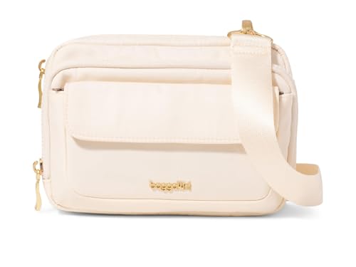 Image of Baggallini womens Modern Double Zip Crossbody