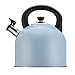 Produktbild Wasserkessel Mode 304 Edelstahl Wasserkocher Dickere Automatische Whistle Induktionsherd Gas Allgemeine 4L KKY (Farbe : Blau)