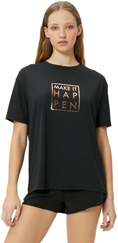 Koton, Kadın, Tişört, 4SAK10001NK, Siyah, S - Görsel 1